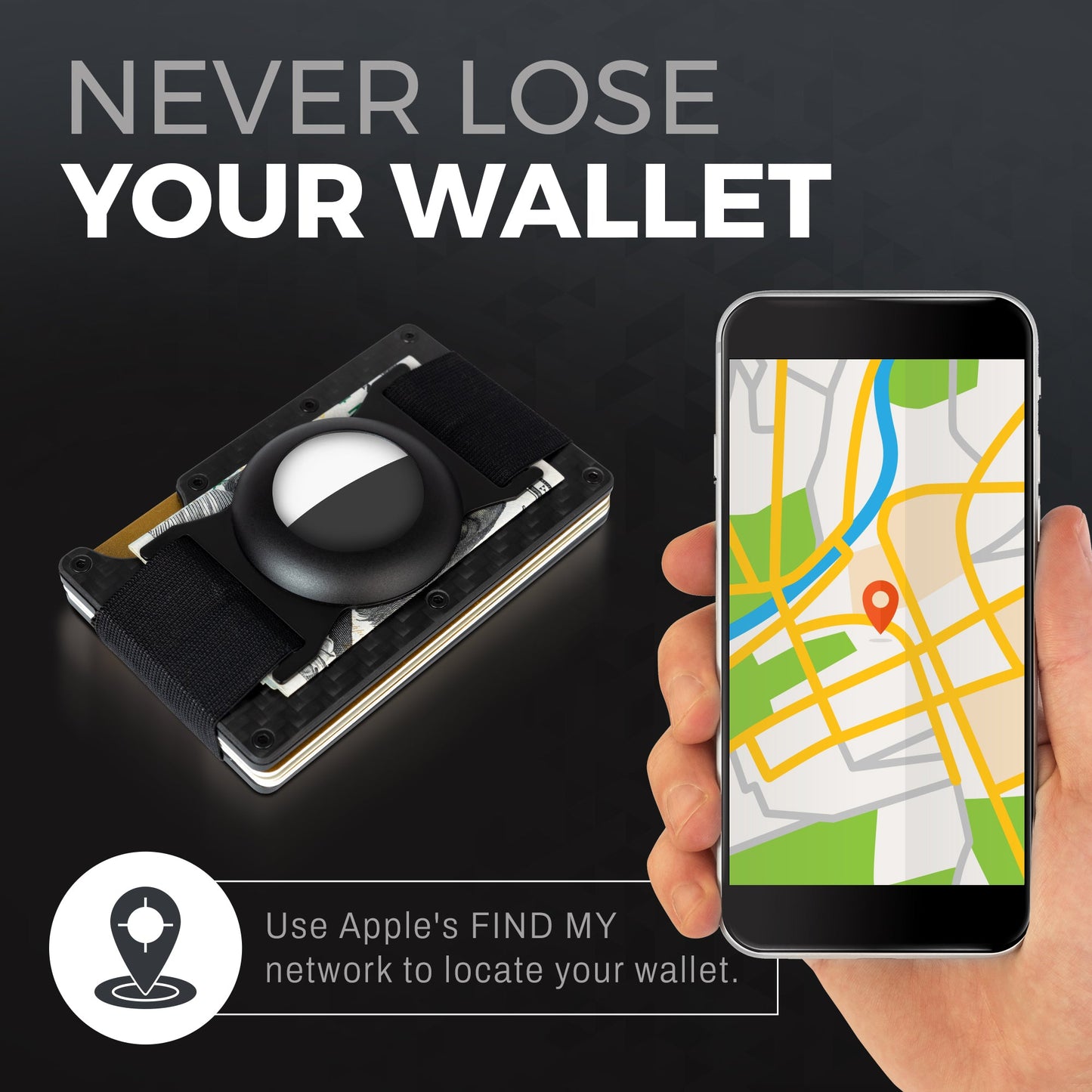 Airtag Cash Strap